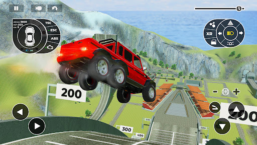 Beam Ramp: Crash Car Simulator Beam Ramp: Crash Car Simulator