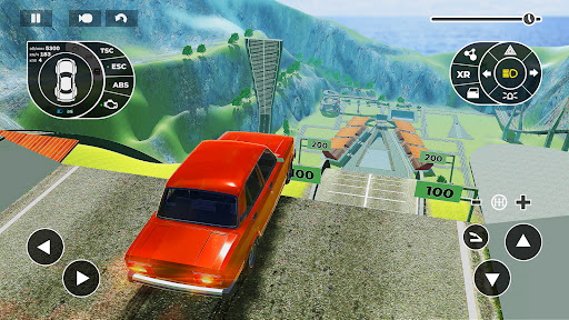 Beam Ramp: Crash Car Simulator Beam Ramp: Crash Car Simulator